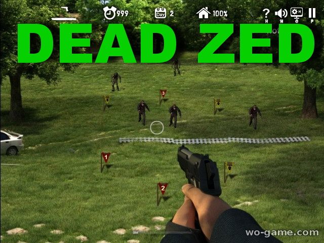 Игры Зомби онлайн играть бесплатно Dead Zed
