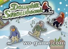 Downhill Snowboard 2 игры для детей