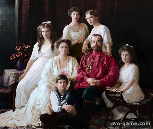Царская семья, 1914 год. Цветное фото. Обсуждение
