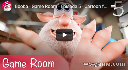 Booba in English videos 2019 new series Game Room Episode 5 watch online for the kids for free