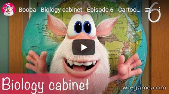 Booba in English Cartoon 2019 new series Biology cabinet Episode 6 look online for infants for free