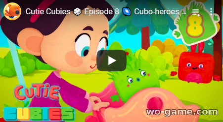 Cutie Cubies in English Cartoons 2019 Episode 8 Cubo-heroes new series look online for their children for free