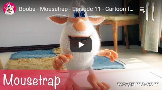 Booba in English Cartoons 2019 new series Mousetrap Episode 11 watch online for the children for free