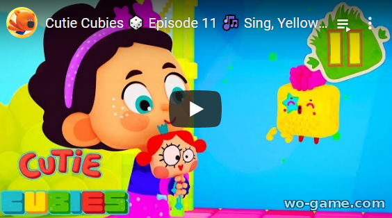 Cutie Cubies in English movie 2020 new series Sing, Yellow, sing Episode 11 look online for infants for free