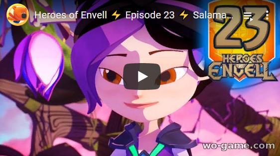 Heroes of Envell in English Cartoons 2020 new series Salamandra’s Palace Episode 23 watch online for the children for free