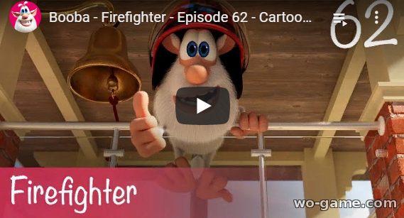 Booba in English Cartoons 2020 new series Firefighter Episode 62 watch online for kids for free