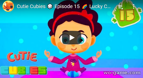 Cutie Cubies in English Cartoons 2020 new series Lucky Charm Episode 15 watch online for children for free