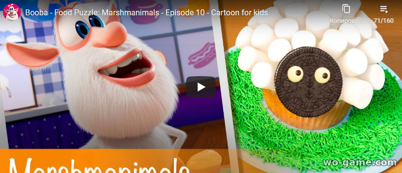 Booba Cartoon in English 2020 new series Food Puzzle: Marshmanimals Episode 10 watch online for kids for free