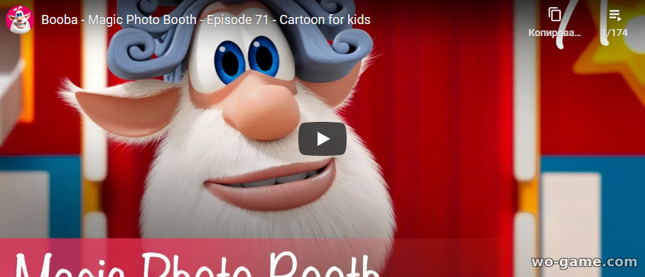 Booba in English Cartoon new series Magic Photo Booth Episode 71 watch online for the children