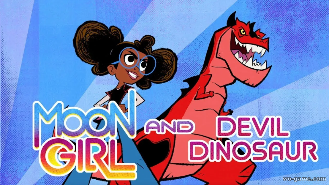 Лунная Девочка и Дьявольский Динозавр мультик 2023 смотреть онлайн все серии