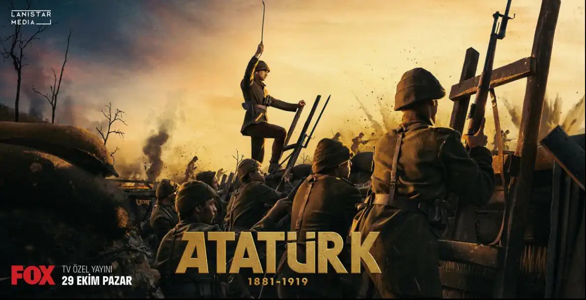 Ататюрк 1881-1919 сериал Турция на русском 2024 смотреть бесплатно все серии подряд в качестве
