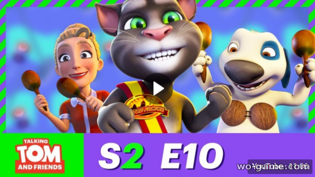 Talking Tom and Friends Cartoon 2017 new English Happy Town watch online live Season 2 Episode 10