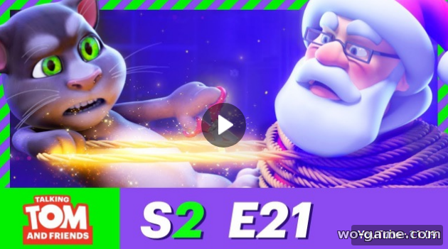 Talking Tom and Friends 2017 new English Saving Santa watch online full movie Season 2 Episode 21 on youtube