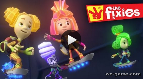 The Fixies in English Cartoon The Airbag More Full Episodes watch online for the kids