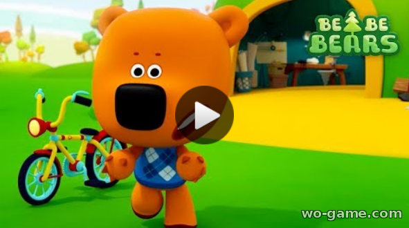 Be Be Bears 2018 new series English Episode 44 cool bike Cartoons watch online live