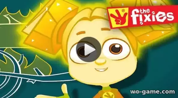 The Fixies in English Cartoon Chain Reaction new series watch online for the kids