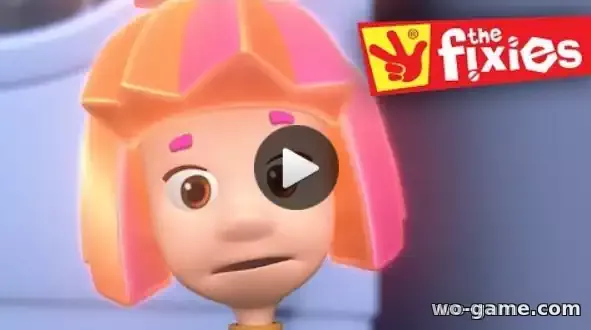 The Fixies in English Cartoon Washing Machine new series watch online for kids