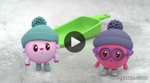 Малышарики мультфильм для детей 2018 смотреть онлайн Снег Новая Серия 113