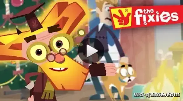 The Fixies in English Cartoon Fire Extinguisher new series watch online for the kids