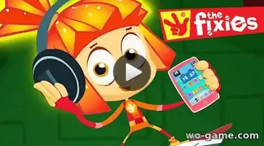 The Fixies in English Cartoon new series The Fixiphone watch online for children