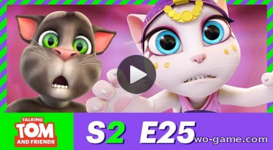 Talking Tom and Friends 2018 new English Season 2 Episode 25 Cartoons online Angela the Psychic live