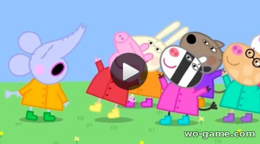 Свинка Пеппа мультик для детей 2018 смотреть онлайн все серии без перерыва Новый друг Пеппы! Эмили Слон
