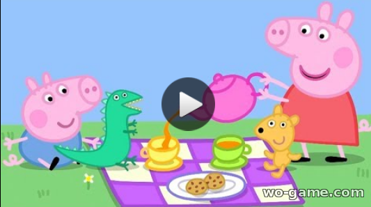 Свинка Пеппа мультсериал для детей 2018 смотреть онлайн видео Пикник с Пеппой и Джорджем