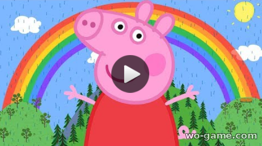 Свинка Пеппа мультсериал для детей 2018 онлайн смотреть Великая радуга