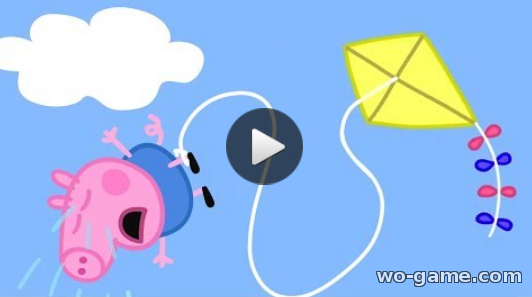 Свинка Пеппа мультик для детей 2018 смотреть онлайн Летающие змеи с Пеппой и Джорджем