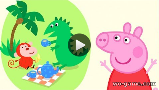 Свинка Пеппа мультик для детей 2018 смотреть онлайн видео Пеппа и красная обезьяна