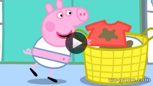 Свинка Пеппа мультфильм для детей 2018 смотреть онлайн видео Мытье с Пеппой