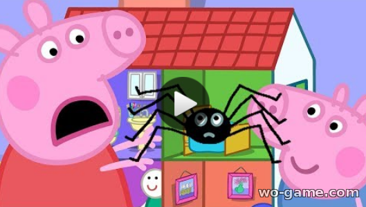 Свинка Пеппа мультсериал для детей 2018 смотреть онлайн Паук Сборник