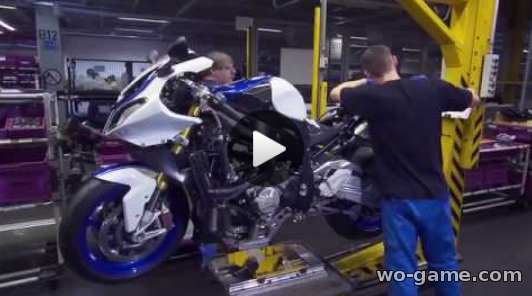 Как собирают полицейские мотоциклы BMW в Германии