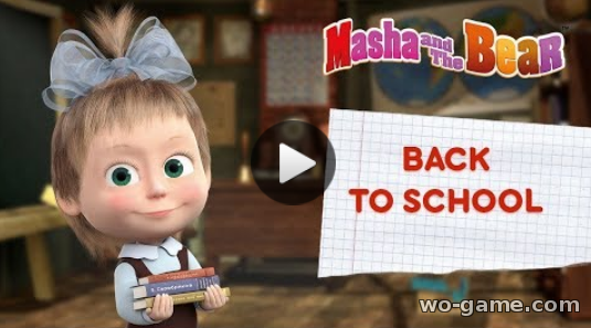 Masha i Medved 2018 new English Back to School Cartoons for babies live