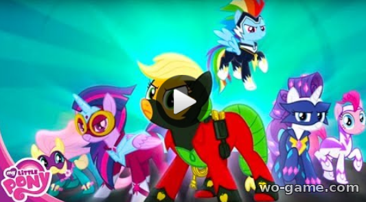 Май Литл Пони мультфильмы для детей 2018 смотреть онлайн 4 сезон 6 серия Суперпони Дружба - это чудо