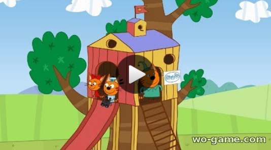 Три кота мультфильм для детей 2018 онлайн Бюро добрых дел - 102 новая серия в хорошем качестве
