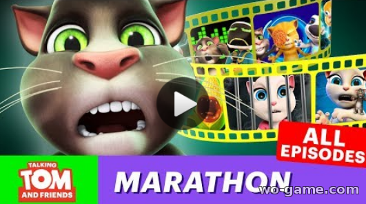 Talking Tom and Friends in English movie 2019 watch All Episodes Season 3 online for the kids new series for free