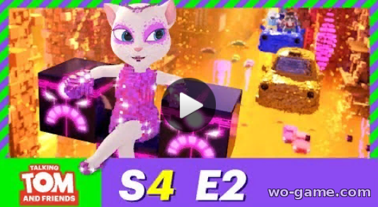 Talking Tom and Friends in English videos 2019 The Digital Queen Season 4 Episode 2 look online