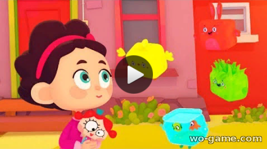 Cutie Cubies in English videos 2019 Episode 2 The cubo-cleaning look online for kids new series for free