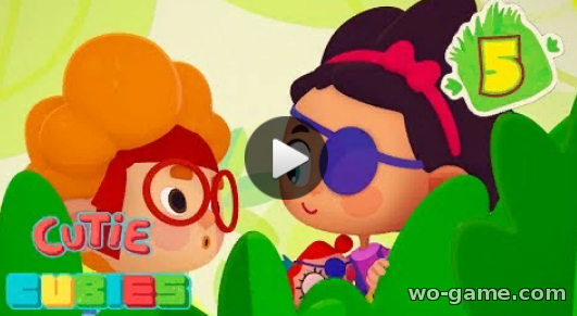 Cutie Cubies in English movie 2019 look online Episode 5 Cubo-Pirates for children new series for free