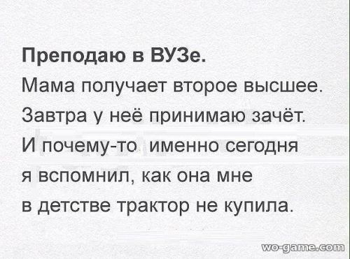 Преподаю в ВУЗе