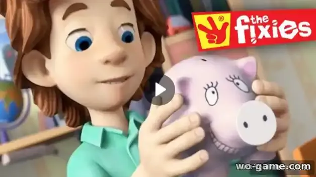 The Fixies in English Cartoon new series The Piggy Bank watch online for kids