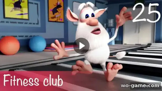 Booba in English Cartoon Fitness club new episode 25 watch online for their children