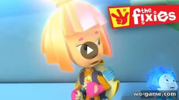 The Fixies in English Cartoon new episode Modelling Clay watch online for kids