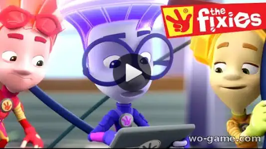 The Fixies in English Cartoon new series The Wires watch online for children