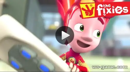 The Fixies in English Cartoon new series The Airbag watch online for children