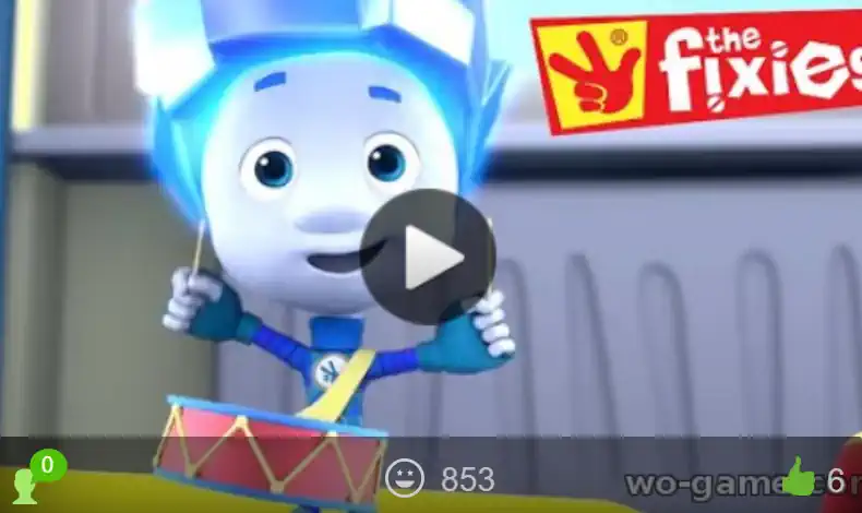 The Fixies in English Cartoon new series The drum watch online for the kids