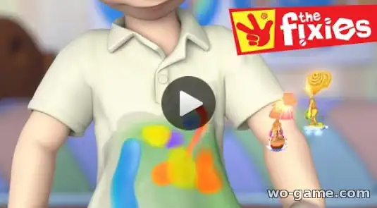 The Fixies in English Cartoon new series The Stain watch online for children