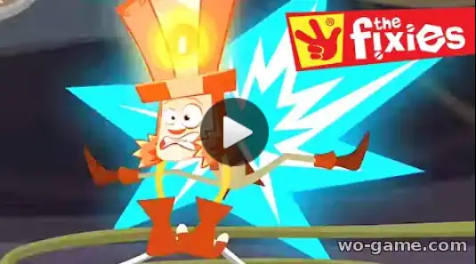 The Fixies in English Cartoon new series The Short Circuit watch online for the kids