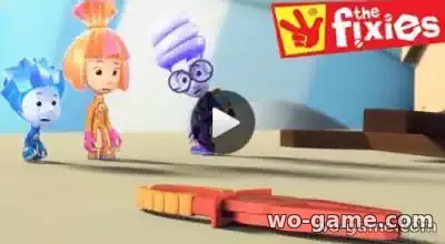 The Fixies in English Cartoon new series The Pliers watch online for children